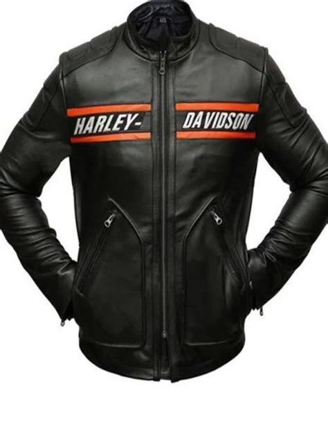 Shop The Harley Davidson Bill Goldberg Biker Jacket Mjacket