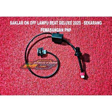 Jual Saklar On Off Beat Led Beat Deluxe Beat Street Saklar 3 Titik PNP