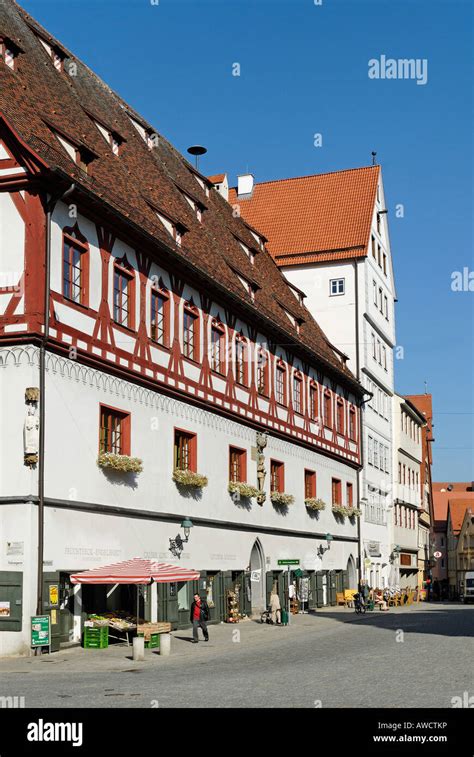 Noerdlingen Noerdlingen Swabia Bavaria Germany Stock Photo Alamy