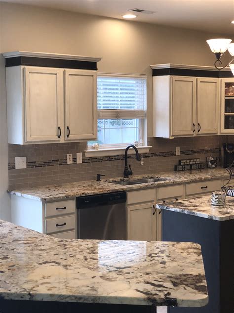 Diy White Glazed Kitchen Cabinets