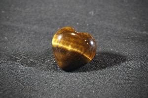 Tiger Eye Crystal Heart REF TEH3