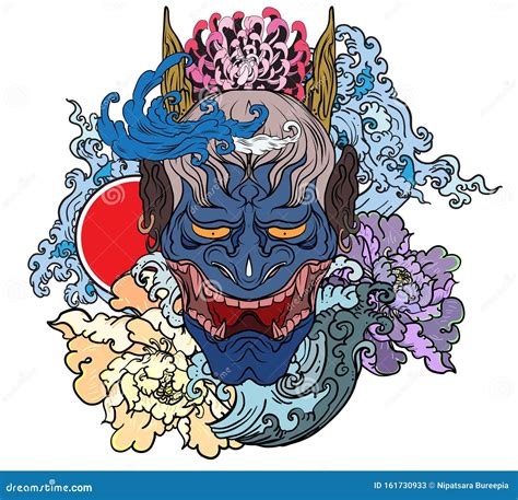 Japanese Oni Art