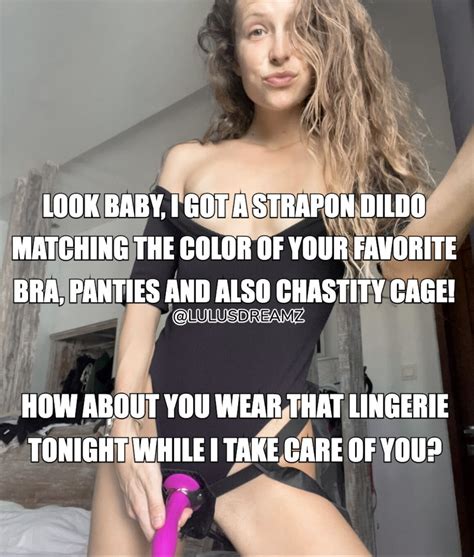 Let Me Take You With This Strapon While You Wear Matching Lingerie 😈 Rpeggingcaptions