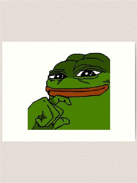 "Evil Pepe | Funny Meme" Art Print for Sale by memeology69 | Redbubble