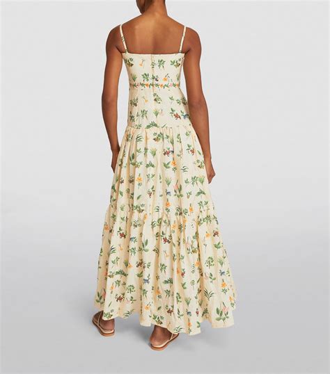 Agua By Agua Bendita Lima Maxi Dress Harrods Fr