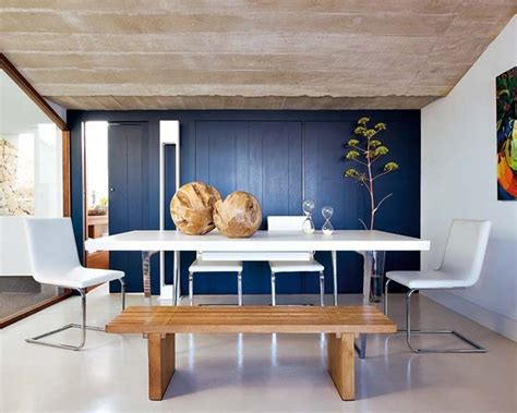 Top 10 Salas De Jantar Com A Cor Azul Casa Vogue Ambientes