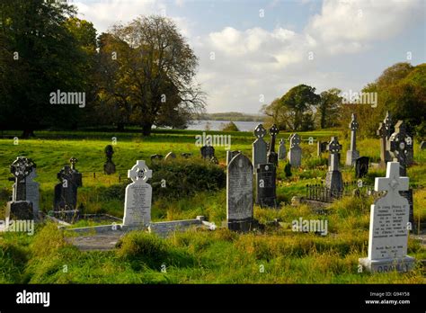 Cemetery, Muckross Abbey, Killarney National Park, Killarney, County ...