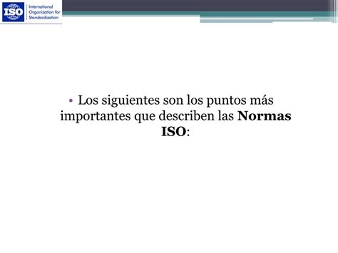 Ppt Normas Iso Series Y Powerpoint Presentation