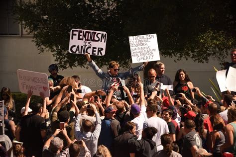 The Free Speech Battle At Uc Berkeley Editorial Photo Image Of Rights