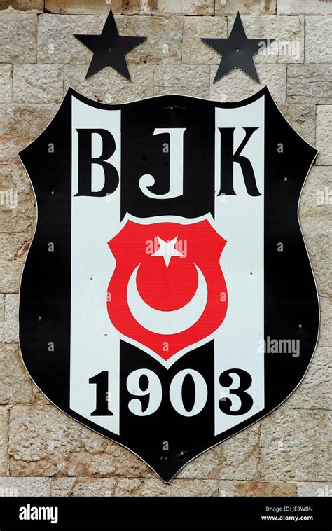 BESIKTAS FOOTBALL CLUB BADGE BESIKTAS ISTANBUL ISTANBUL TURKEY 19 April 2006 Stock Photo - Alamy