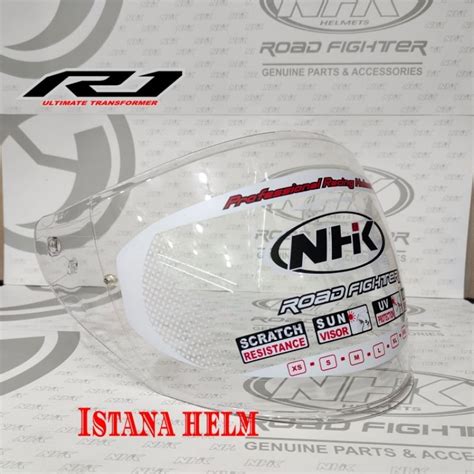 Jual KACA HELM VISOR HELM NHK R1 2V R1 SV N1 MAX N1 ELITE GM