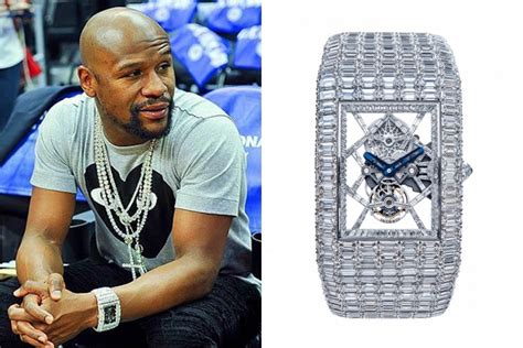 Floyd Mayweathers Watch Collection Including An 18 Million Dollar