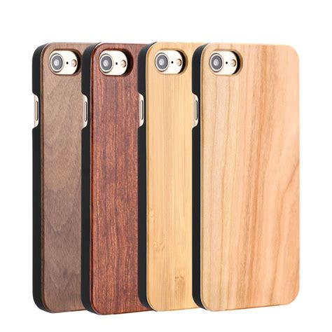 Real Wood Natural Bamboo Case Wood Case Iphone Wooden Phone Case