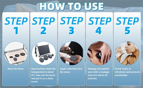 Amazon TPbaeke Hot Stones Massage Set With Warmer 9Pcs Hot Stones