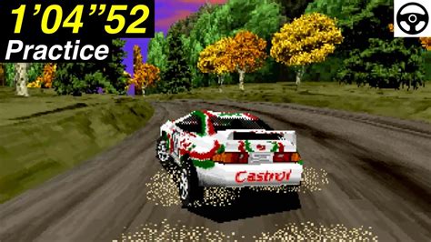 Lake Side Fastest Lap Ss Ntsc U Sega Rally Championship