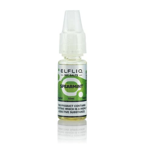 Elfliq Spearmint E Liquid By Elf Bar Electric Tobacconist