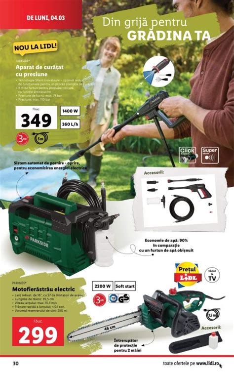 Oferte Lidl Ustensile Parkside Gradina Din Martie