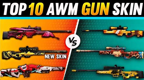 Awm Best Gun Skin Top Best Awm Gun Skin Awm Best Gun Skin In