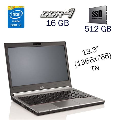 Fujitsu Lifebook E Tn Core I U