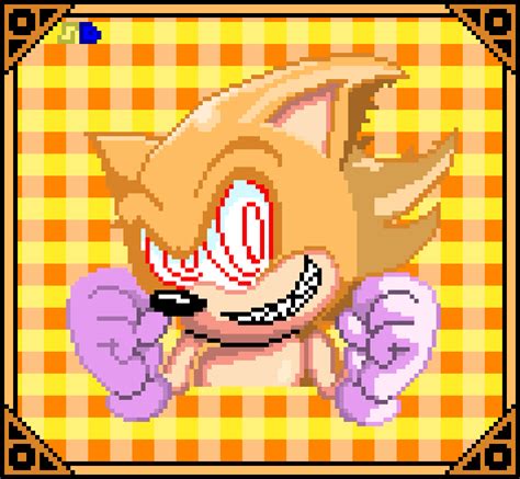 Pixilart Fleetway Super Sonic By Spongedrew