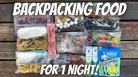 How I Put Together A Backpacking Meal Plan For An Overnight Backpacking Trip Instant Pot Teacher