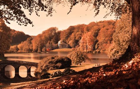 Autumn in England editorial photography. Image of orange - 129909722