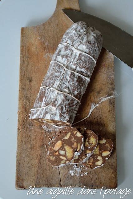 Une Aiguille Dans L Potage Saucisson Au Chocolat Au Lait Cadeau