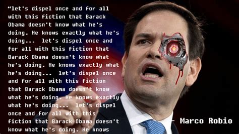 Let S Dispel With This Fiction Rubio Robot Know Your Meme