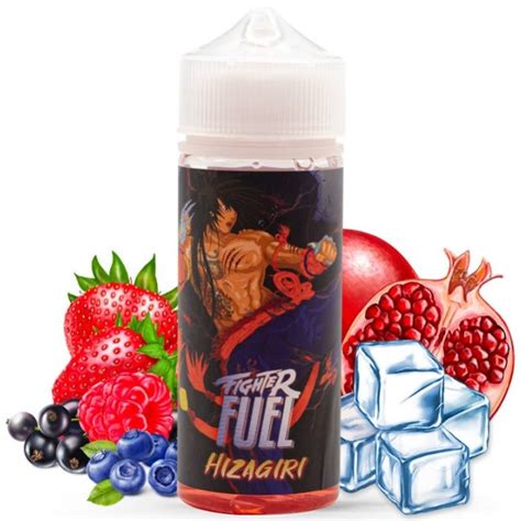 Hizagiri Fighter Fuel Ml Fruits Rouges Grenade Fraise Frais