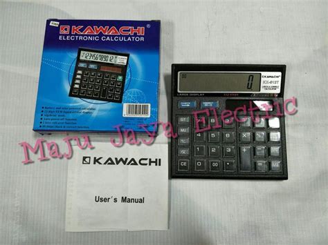 Jual Kalkulator Elektronik Kawachi Kx T Calculator Auto Replay