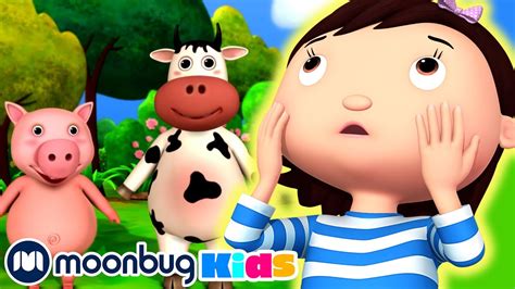 Ring Around The Rosy Little Baby Bum Learn Abc 123 Moonbug Kids