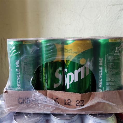 Jual Sprite Lemon Lime Minuman Kaleng Slim 24x250ml Shopee Indonesia