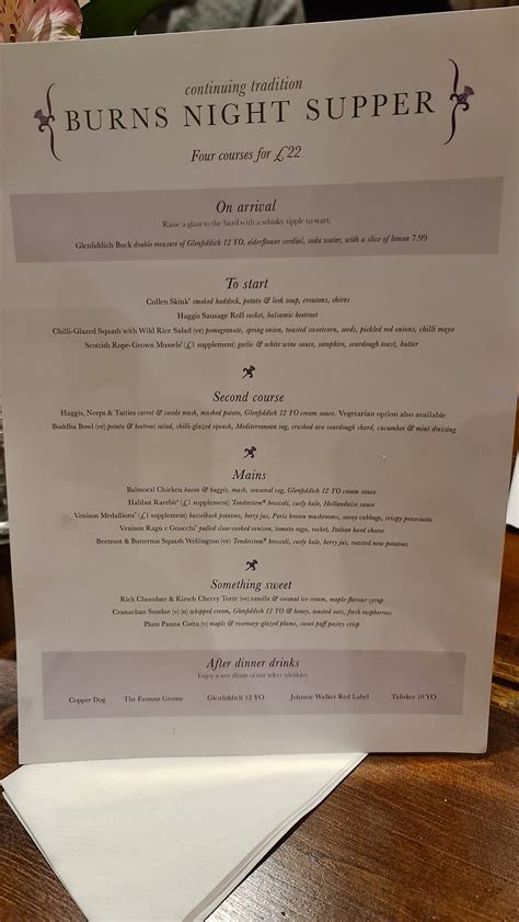 Menu At Riverside Inn Pub And Bar Cound Cound