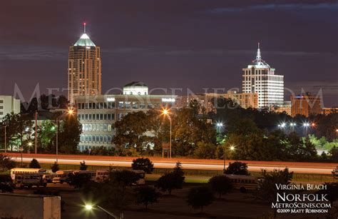 Norfolk and Virginia Beach Skyline - MetroScenes.com – City Skyline and Urban Photography and ...