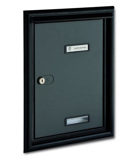 Silmec Letterbox Door To Be Mounted Through An External Wall Shop Mancini