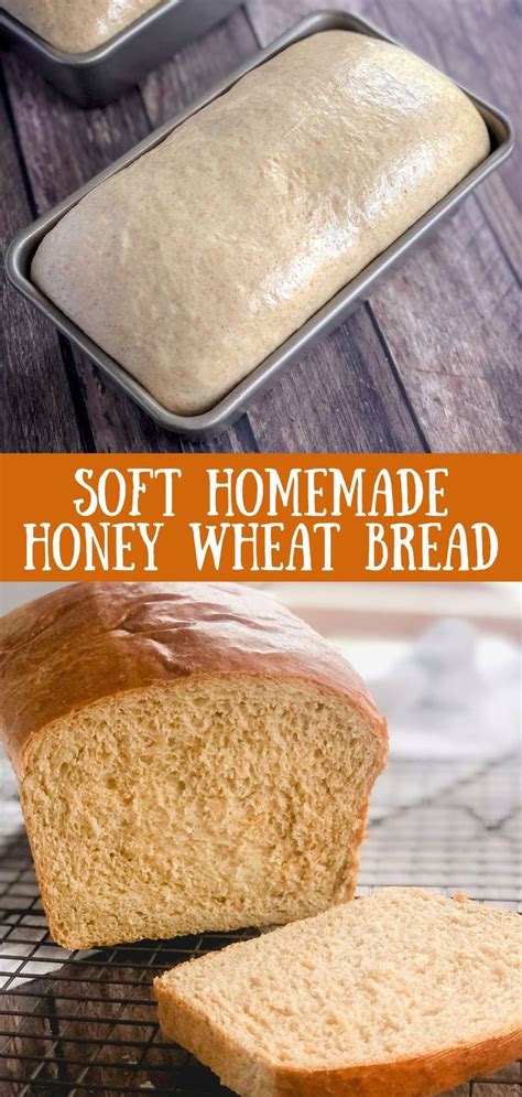 Soft Homemade Honey Wheat Bread Recipe