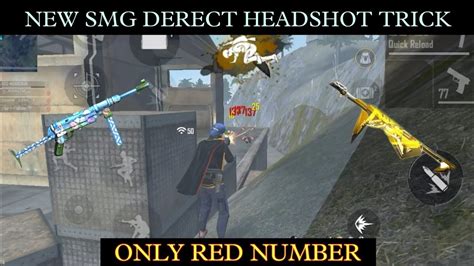 God Level Ump Headshot Trick Smg Headshot Tricks Free Fire