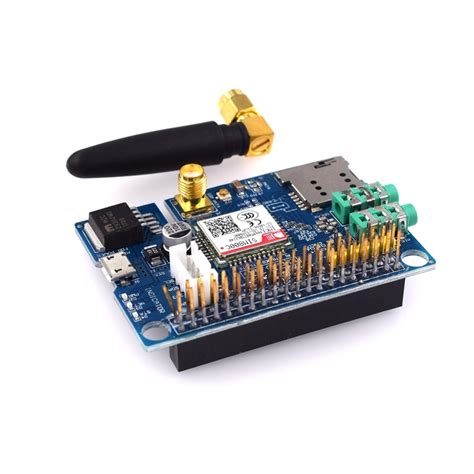 Sim C Gsm Gprs Module Quad Band Development Board With Sma Antenna