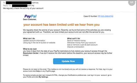 Breaking: Realistic phishing scam again preys on PayPal users