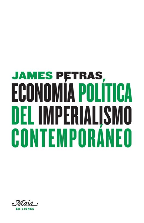 Econom A Pol Tica Del Imperialismo Contempor Neo