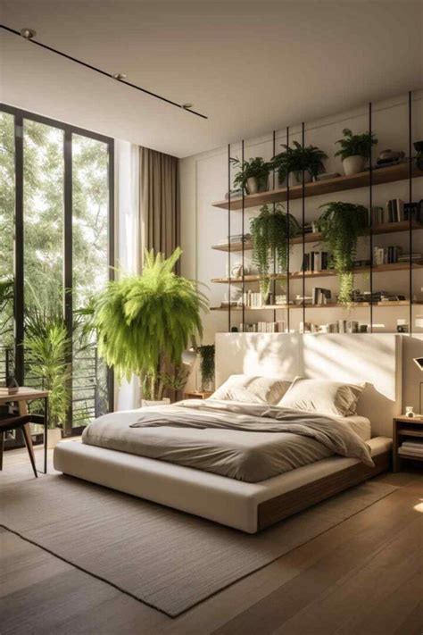 Bedroom Ideas That Combine Biophilic Design With Minimalist Decor In