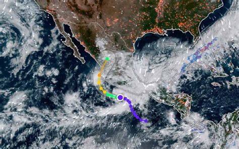 Huracán Roslyn Baja A Categoría 3 Y Llega A Nayarit Telediario México