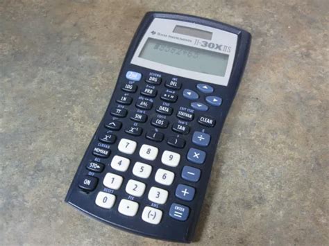 Texas Instruments Ti X Ii S Solar Powered Scientific Blue Calculator