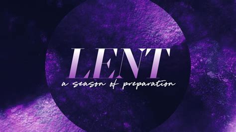 Season of Lent – First Baptist Church Augusta