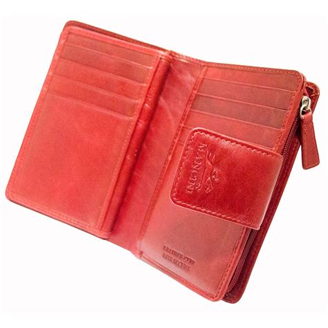 Ladies Rfid Secure Medium Clutch Wallet