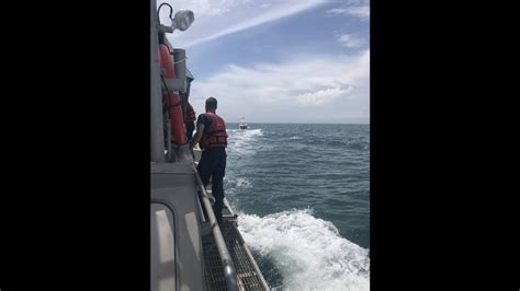 Coast Guard Good Samaritan Rescue Boat Off Oregon Inlet NC Charlotte