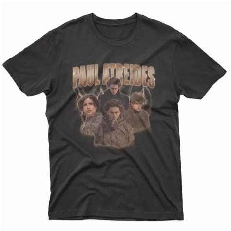 Dune Part Shirt Paul Atreides Timothee Chalamet Paul Muad Dib Usul