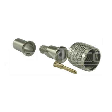 Conector Motorola Uhf Mini Macho Fixo Rg Rgc 58 Km 2m Shopee Brasil