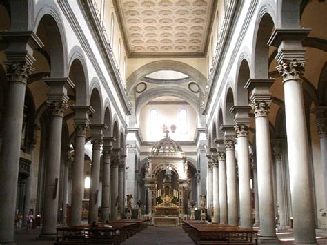 Santo Spirito Church Florence Italy Renaissance Masterpiece