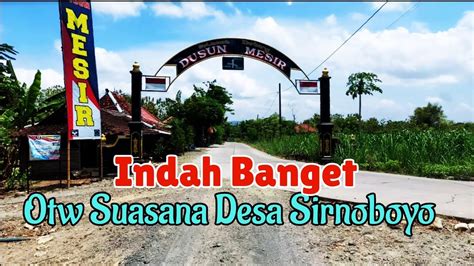 Pemandangan Indah Desa Sirnoboyo Pesisir Waduk Gajah Mungkur Wonogiri